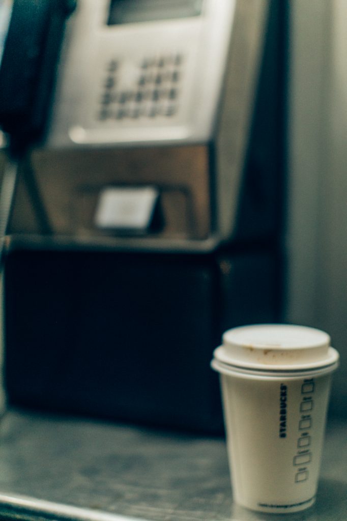 <h1>6:17:45 AM</h1><br>Left over Starbucks
